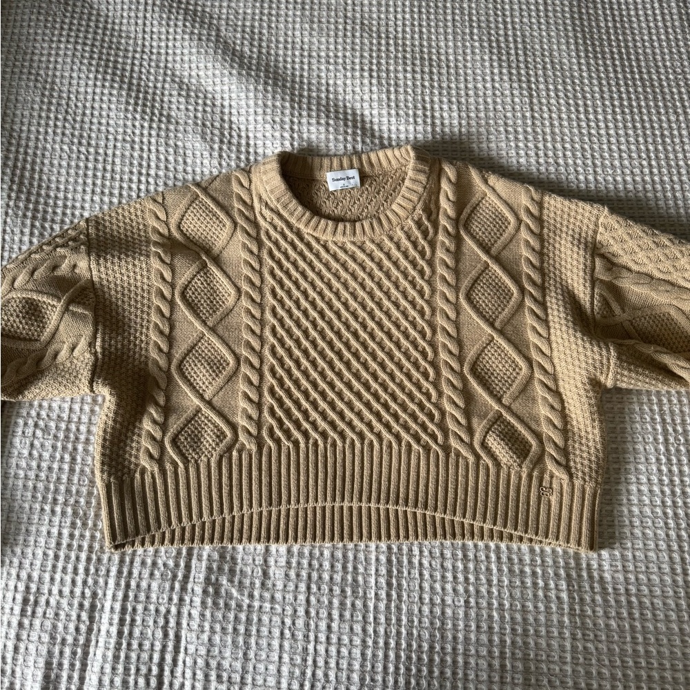 Sunday Best Cropped Sweater